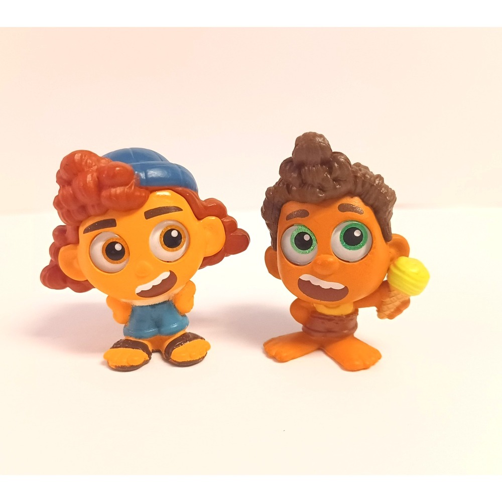 Disney Doorables Luca Lot Rare Alberto Scorfano and Giulia Marcovaldo Series 9